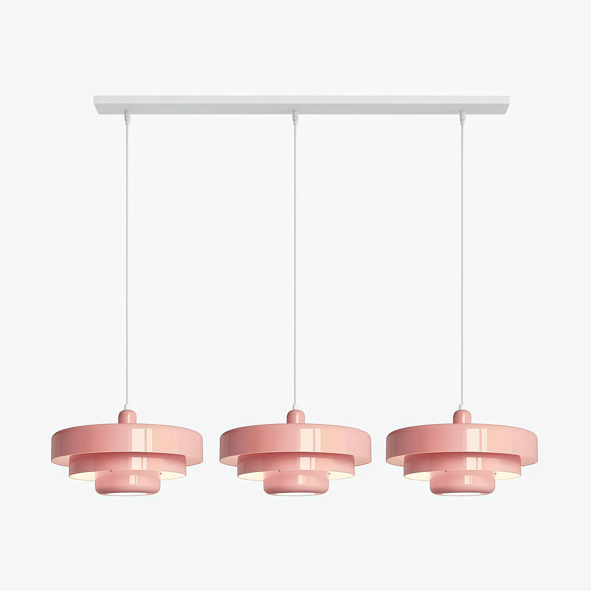 3 Tiers Bauhaus Nordic Macaron Pendant Light - Modern Pendant and Ceiling Light for Living Room KL30