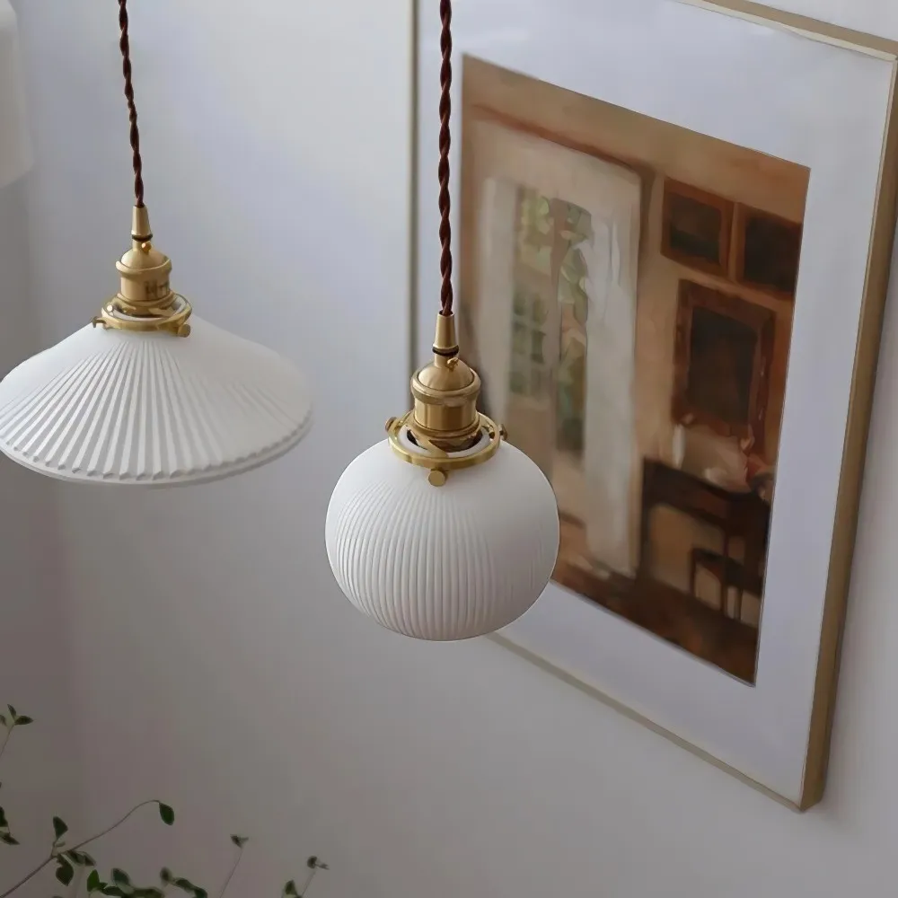 Sjöborre art deco pendant light