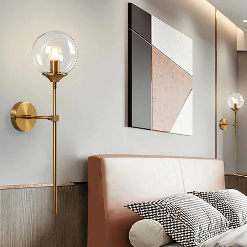 Modern Design Glass Ball Wall Light KL12