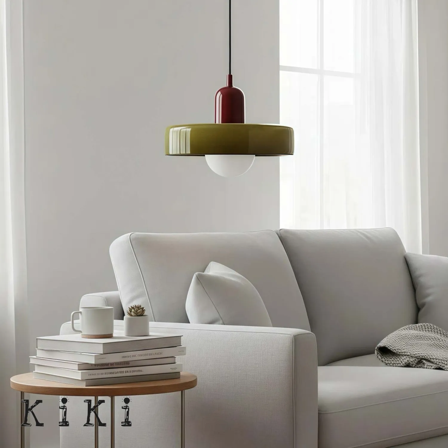 Disc Orb Pendant Light