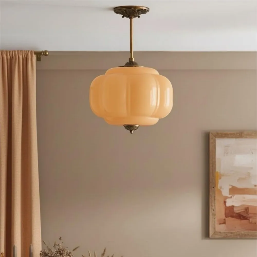Retro Glass Eloise Pendant Light For Kitchen Island KL801