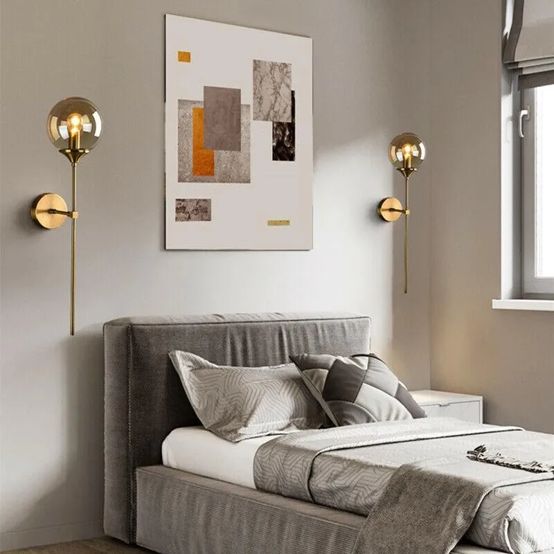 Modern Design Glass Ball Wall Light KL12