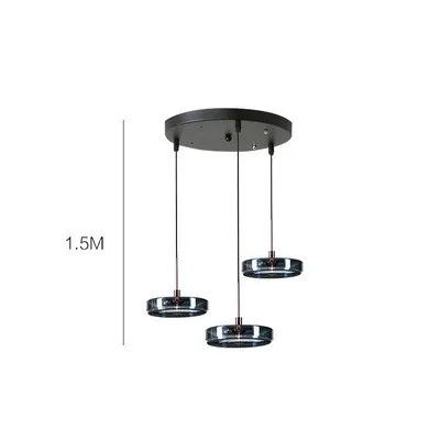 Dark Blue Glass Pendant Lamp