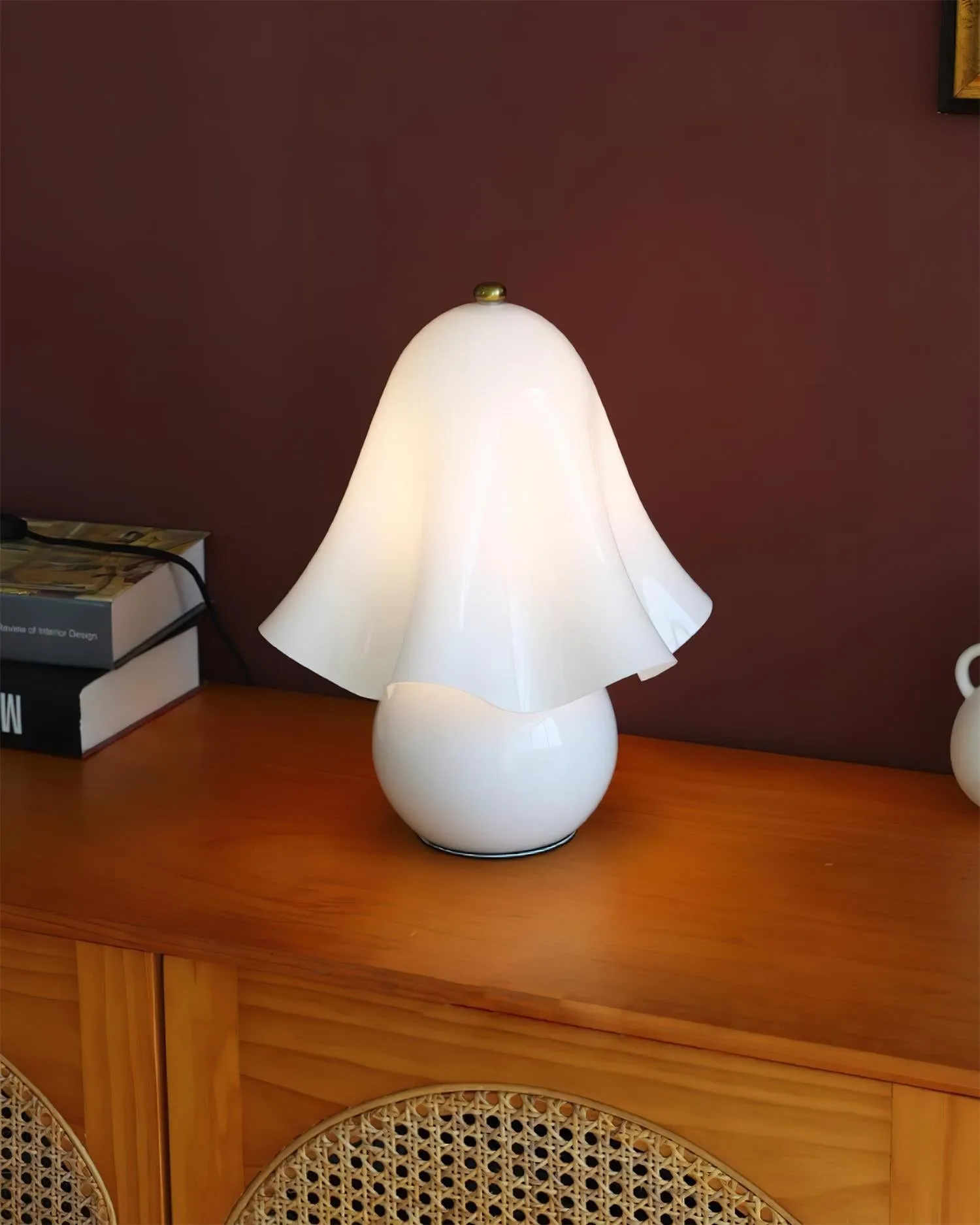 Bellina Decorative Table Lamp - Sculptural Bell Flower Shape KL1451