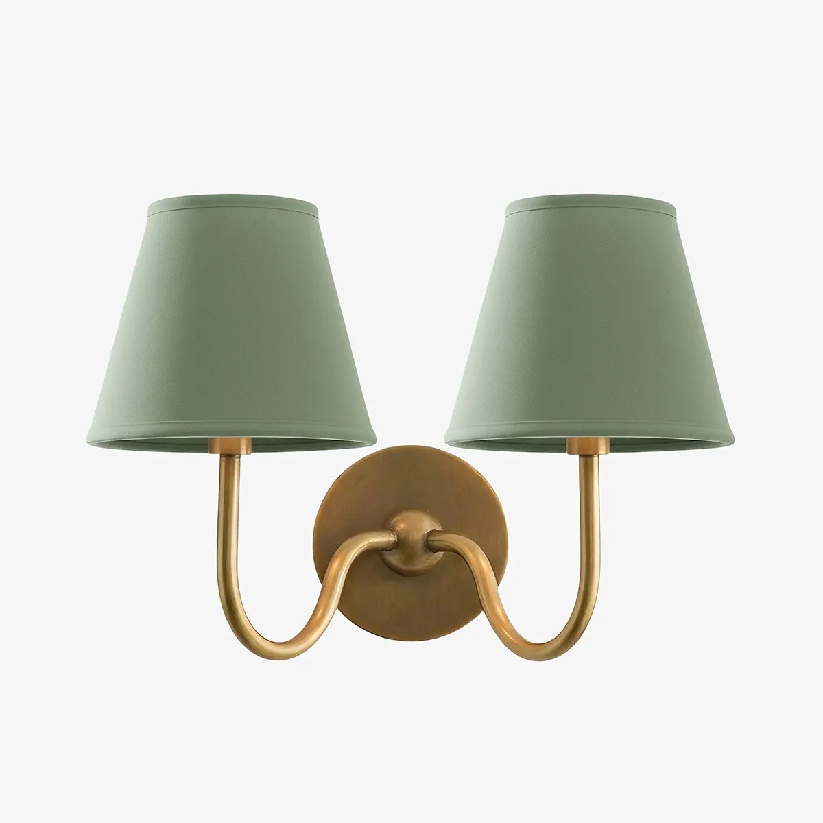 Luvora Vintage Pleated Shade Wall Lamp - Refined Linen Sconce For Bathroom or Corridor KL1272