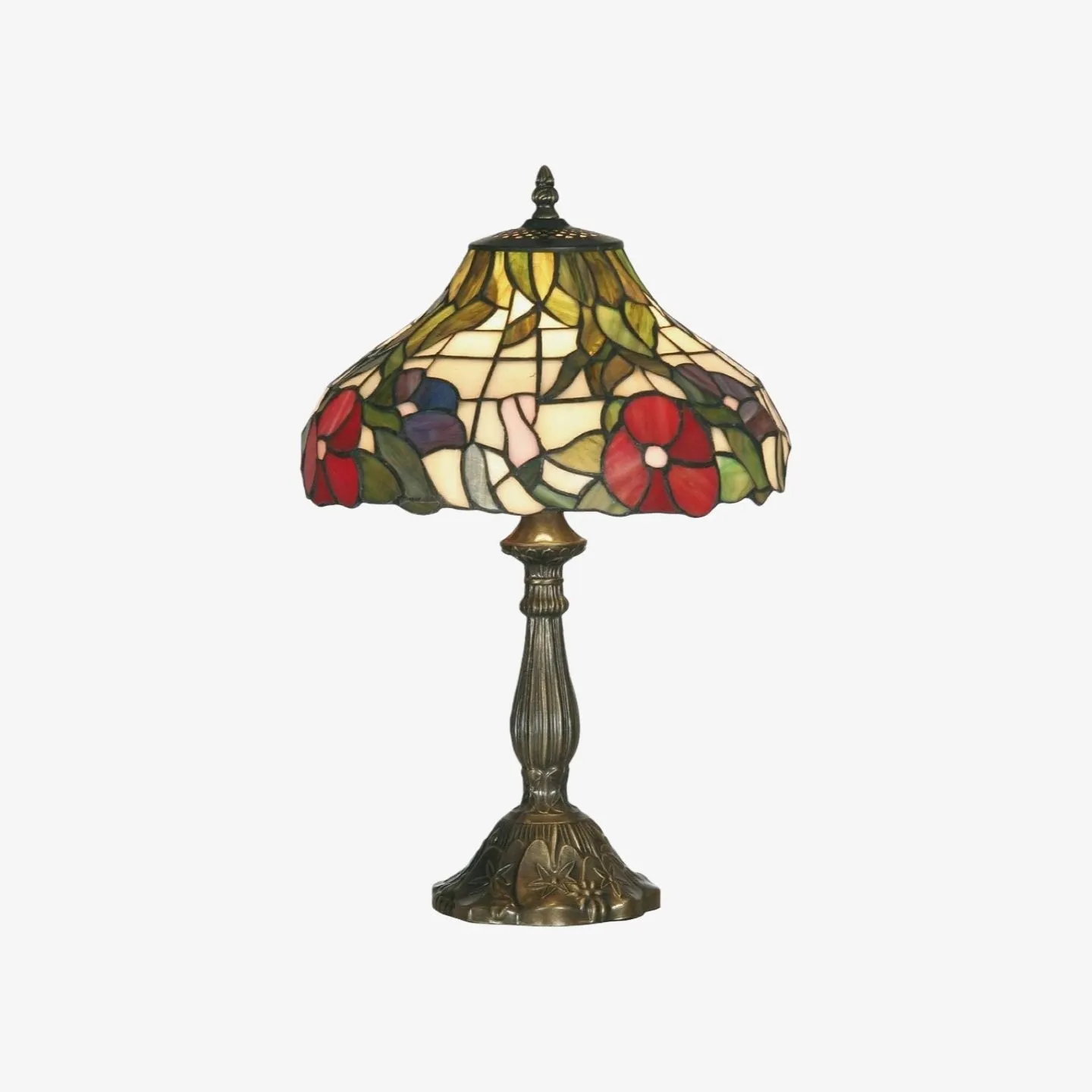 TF Harken Decorative Jewel Table Lamp - Stunning Glass Design Perfect for Bedroom or Living Room KL1898