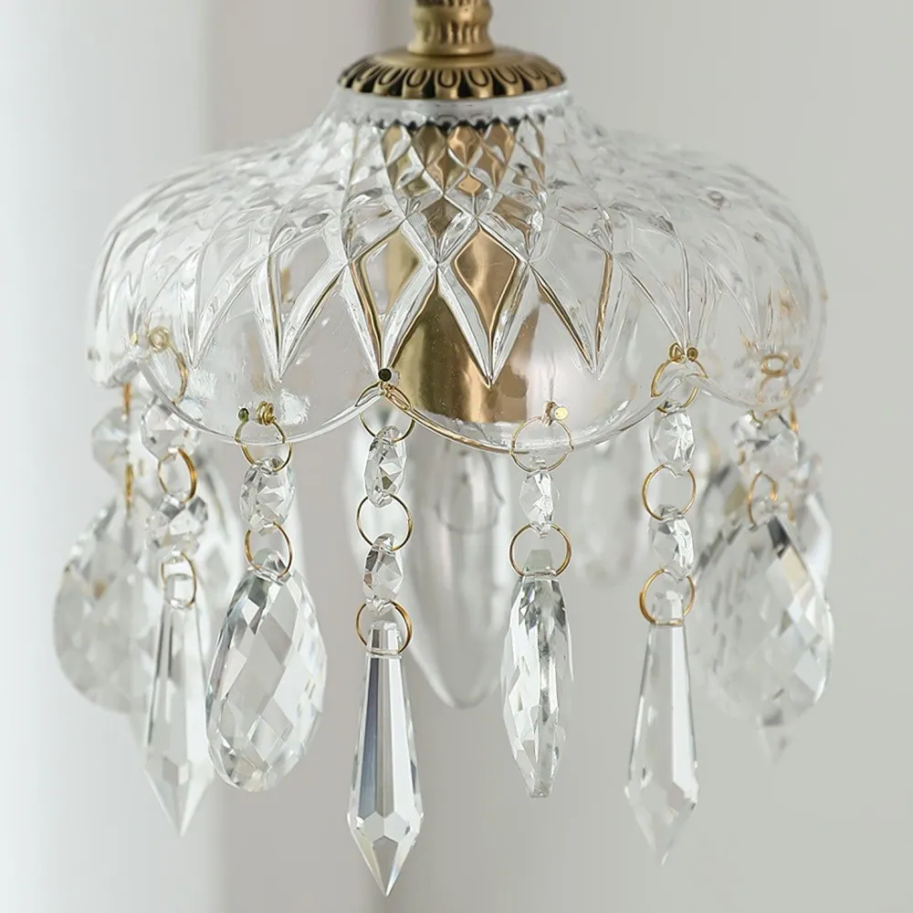 Norivo Nordic Glass Pendant Light - Bowl Glass Pendant Light For Kitchen Island KL2243