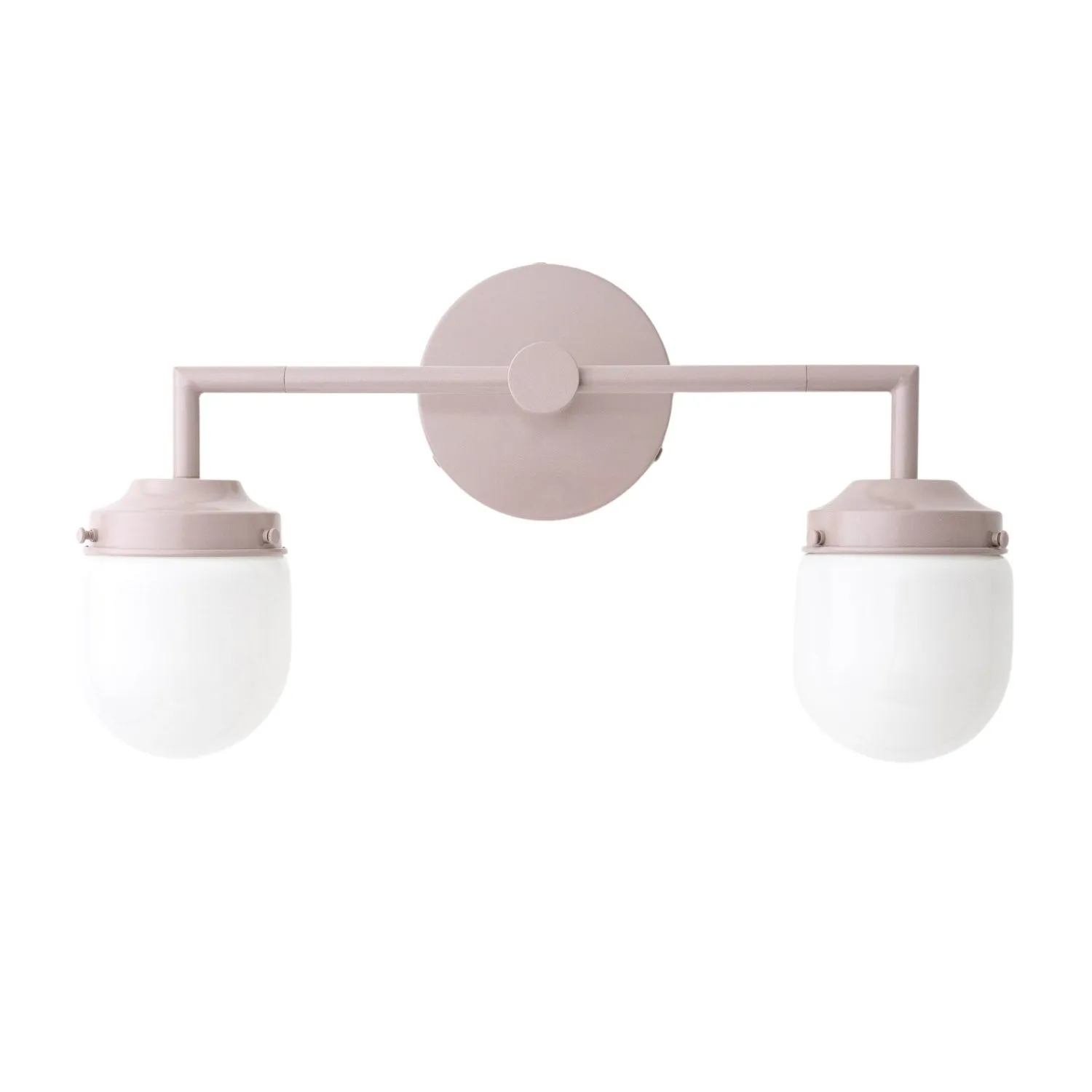 Opalume Glass Double Vanity Light - Vintage Style Bathroom Double Wall Lighting KL1430