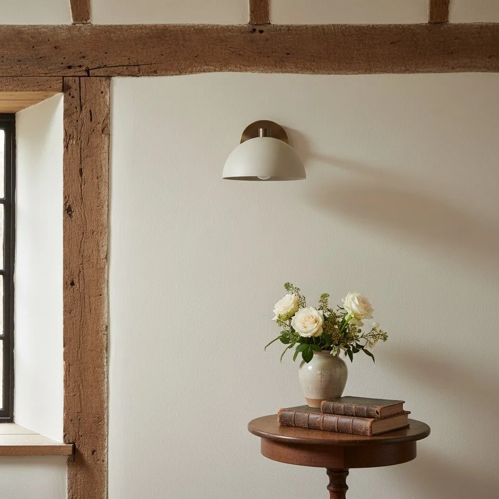 Metio Dome Decorative Wall Sconce Light - Elegant Indoor Lighting Fixture KL1510