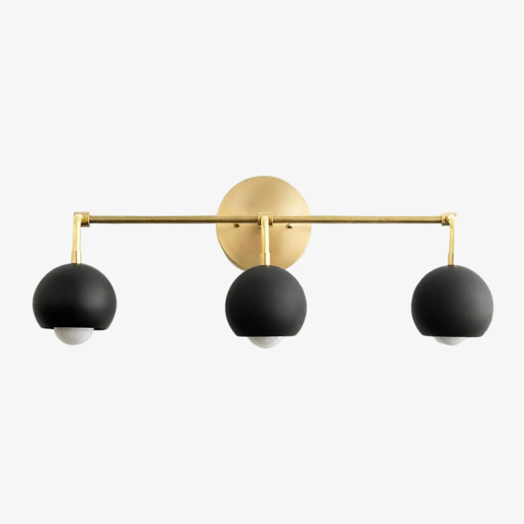 Metio Dome Decorative Vanity Light - Classic Orb Shade Bathroom Wall Lamp KL1424