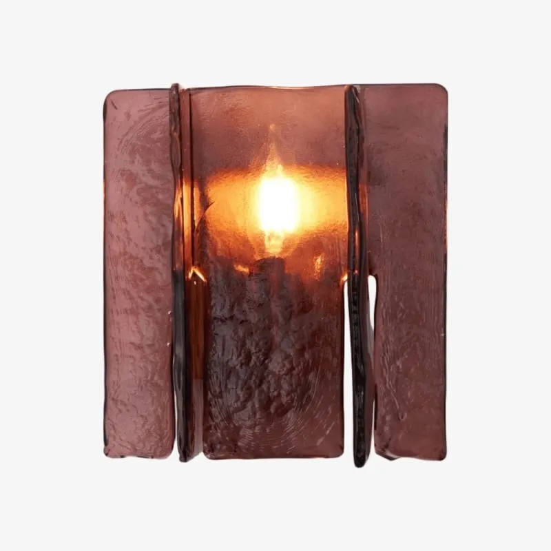 Lumiridge Wall Sconce - Modern Minimalist Metal and Glass Light for Living Room KL2133