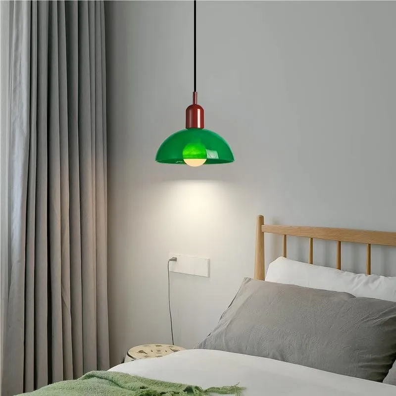 Bauhaus Design Stained Glass Pendant Light KL10