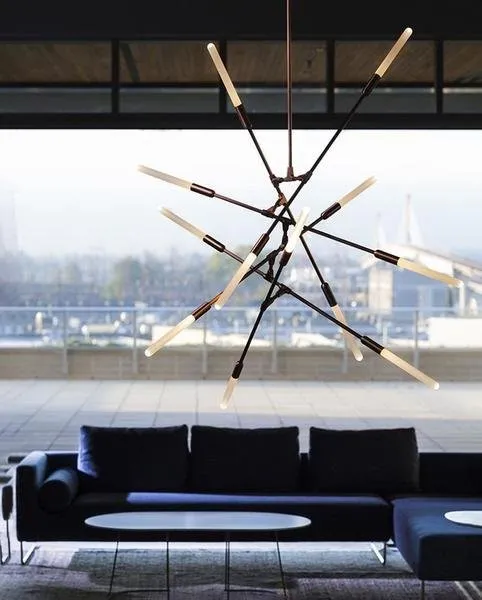 Dawn Chandelier|Wrought Iron Pendant Light