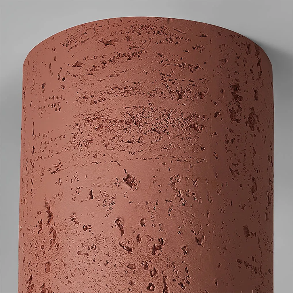 Modern Wabi-Sabi Cylindrical Ceiling Lamp KL284