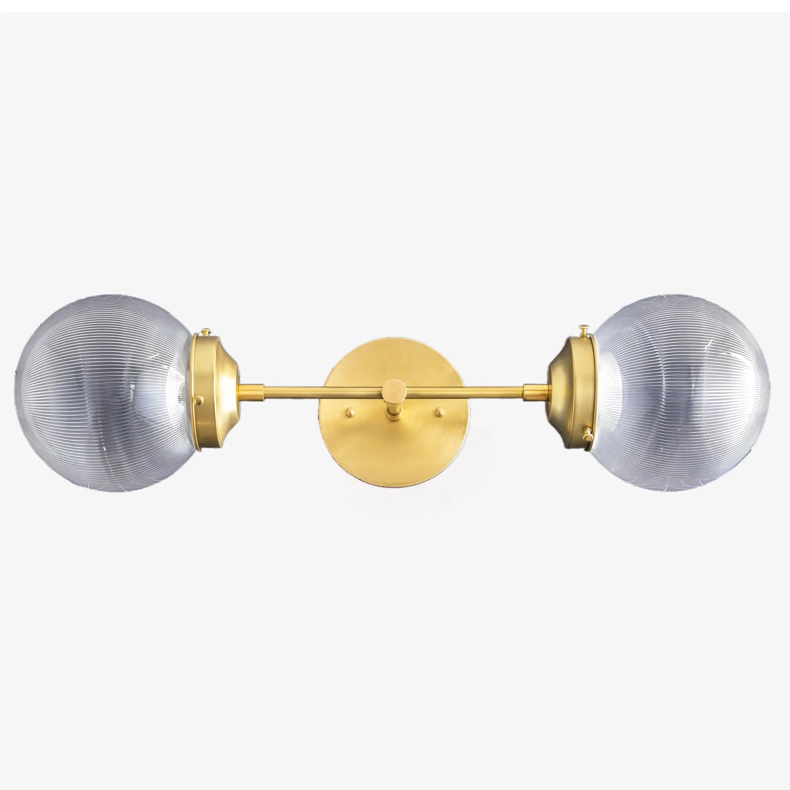 Lumio Globe Versatile Vanity Sconce - Dimmable Light for Bathroom and Hallway Use KL1528