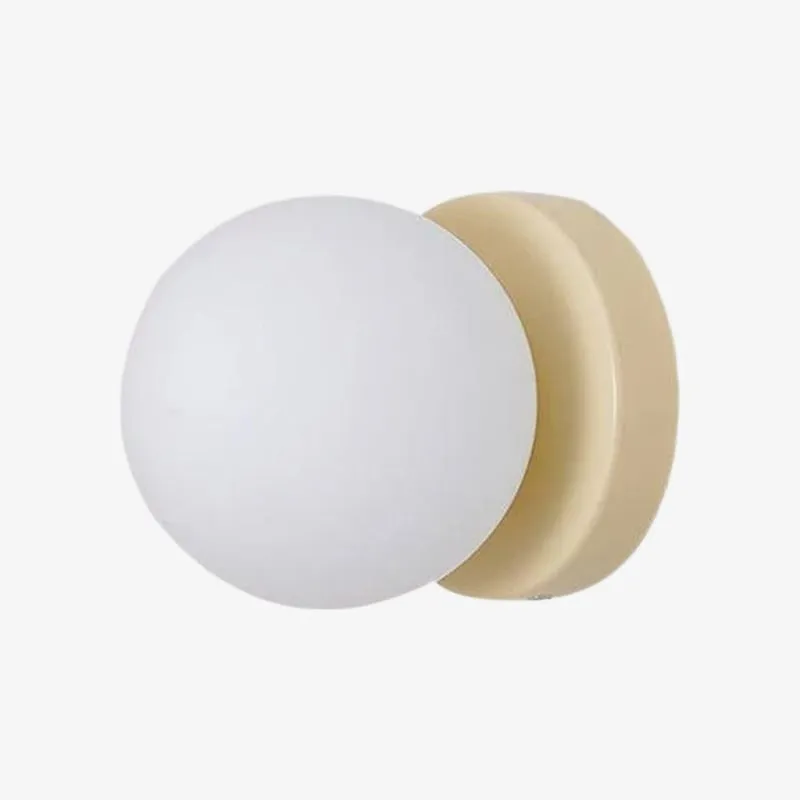 Nuevola Modern Glass Metal Wall Light - Artistic Accent Sconce for Cozy Nooks KL2089