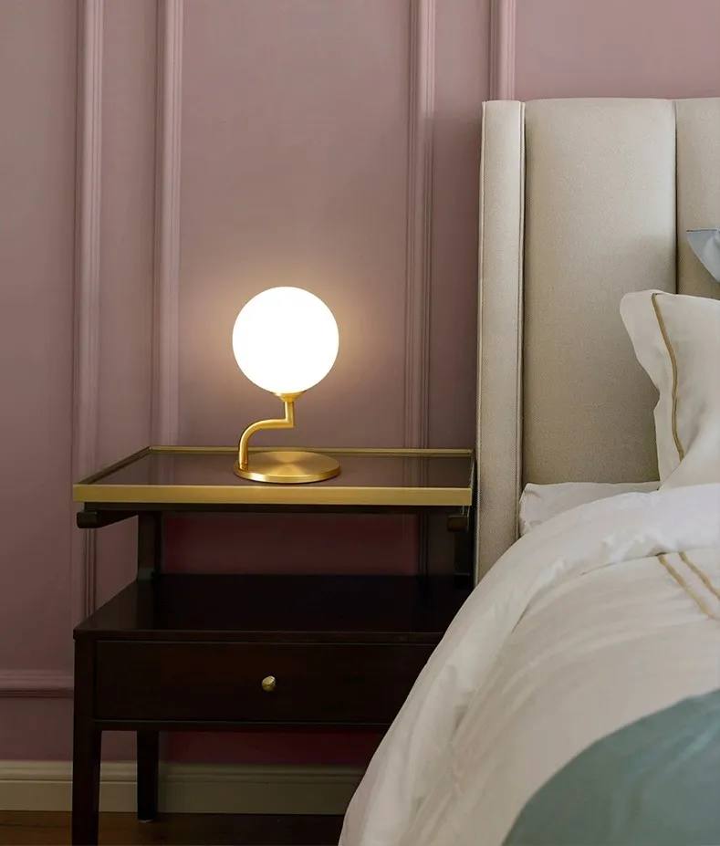 Copper Table Lamp