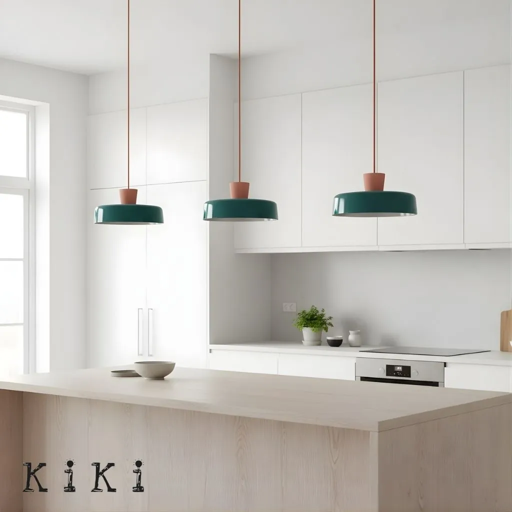 Chromara Bowl Pendant Light - Elegant Retro Colorful Pendant Light for Kitchen KL2311