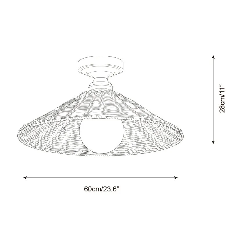 Breezy Haven Ceiling Lamp D307