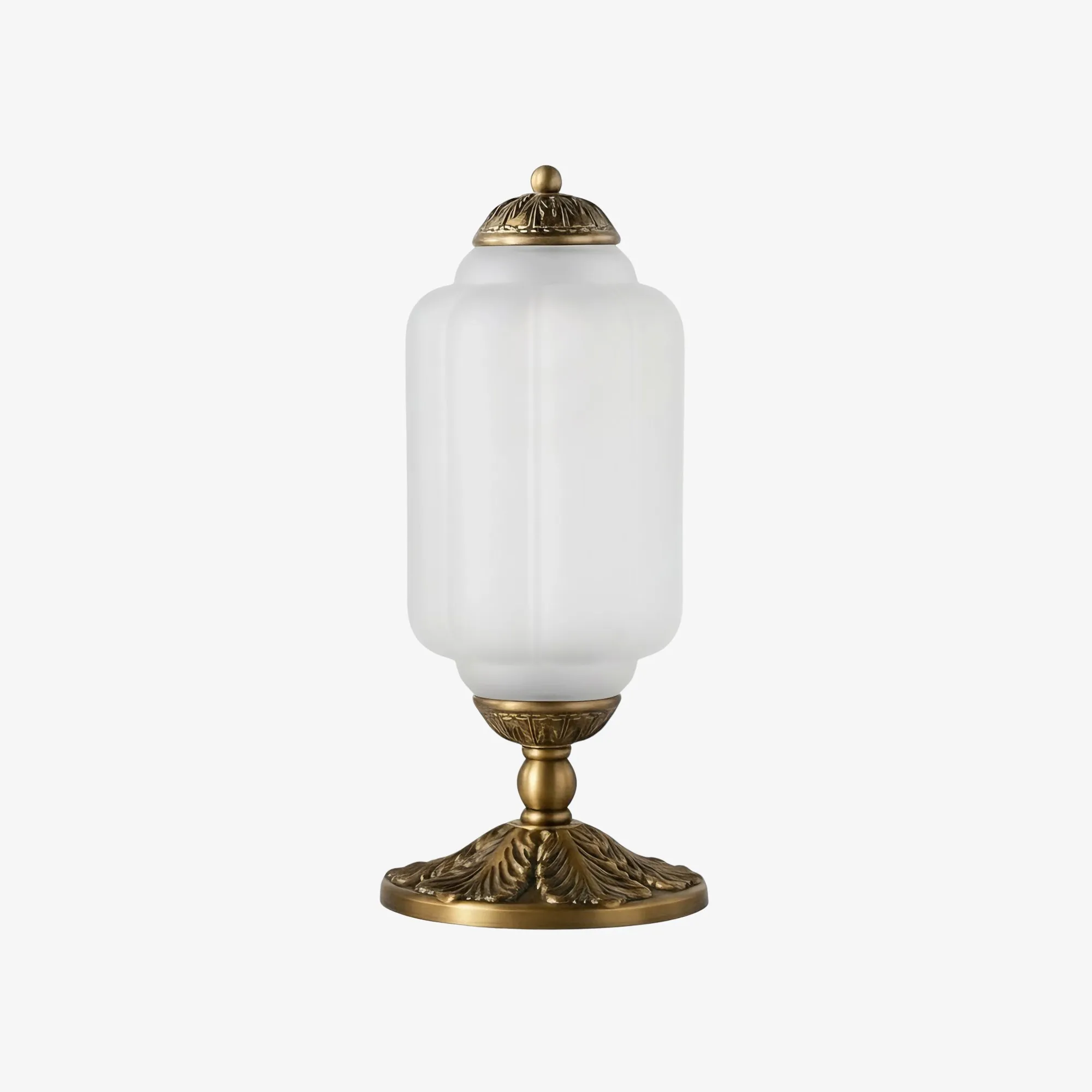 Eloise Vintage Glass Pumpkin Table Lamp - Decorative Accent Lighting for Living Spaces KL876