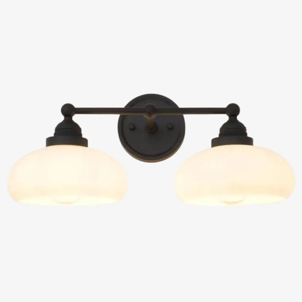 Riven Blown Glass Wall Lamp - Industrial Chic Style Interior Light KL2019