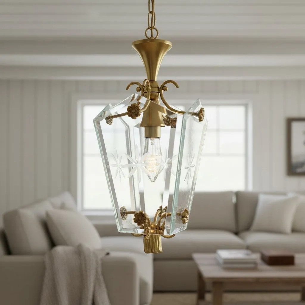 Kerise Sleek Glass Shade Pendant - Designer Ambient Light for Open Spaces or Lounges KL2050