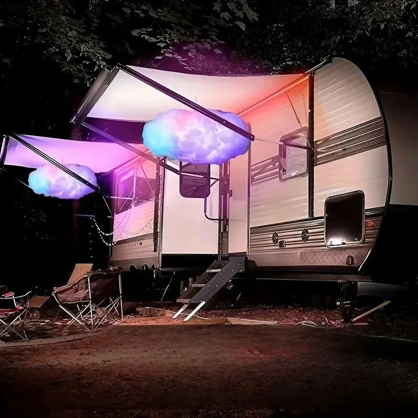 3D DIY Rainbow Cloud Ambient Lighting KL184