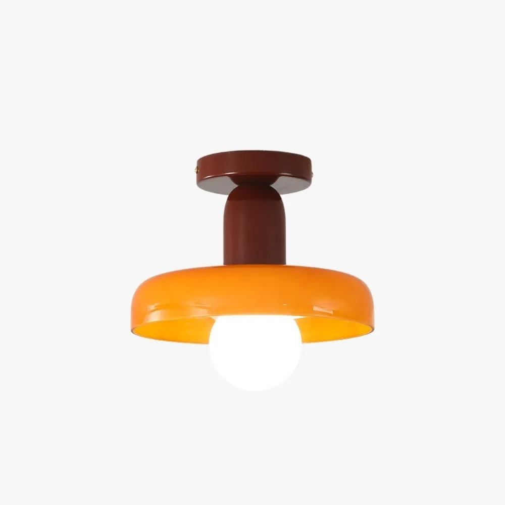 Bauhaus Macaron Glass Disc Ball Ceiling Light KL919
