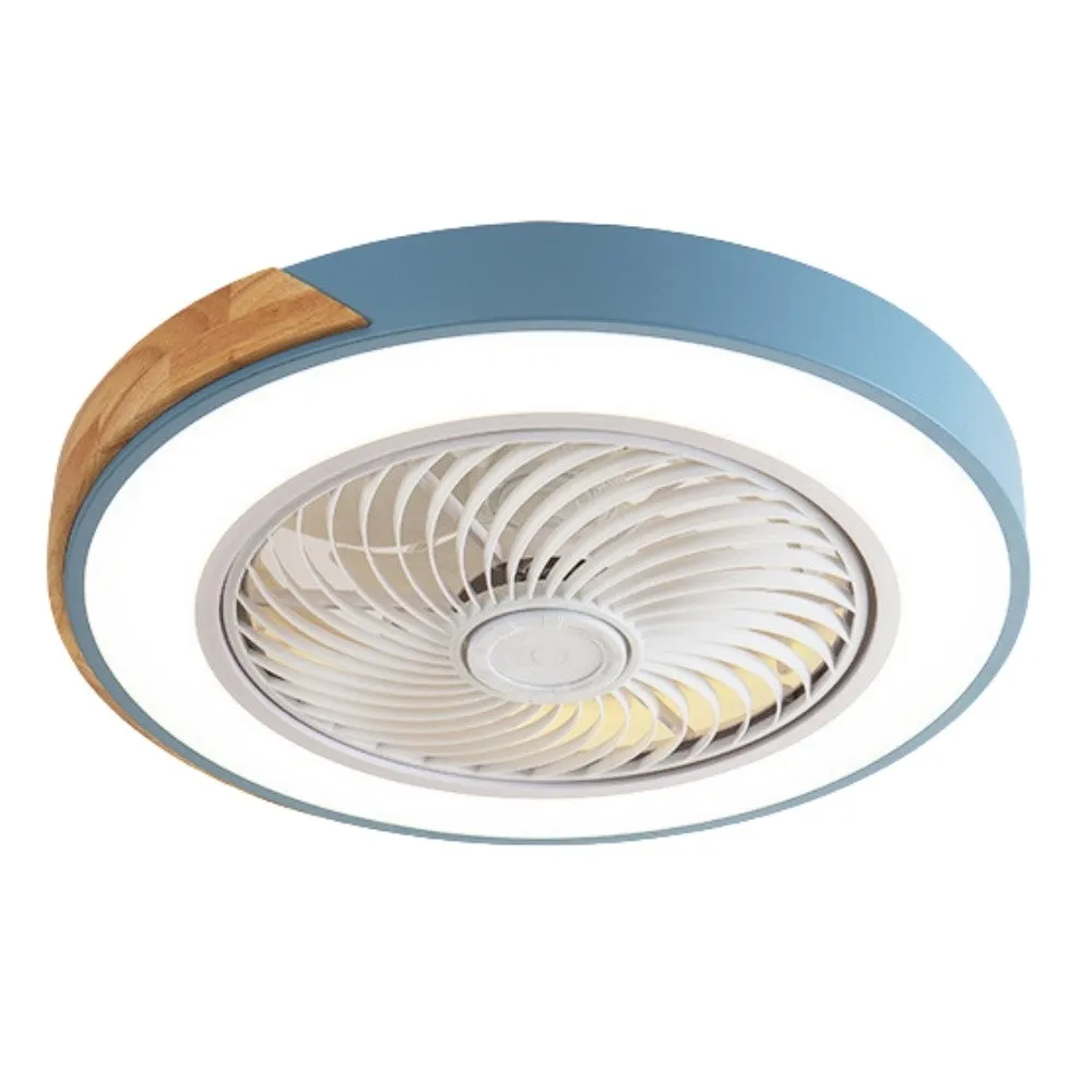 Scandinavian Style Wood Round Ceiling Fan Light KL932