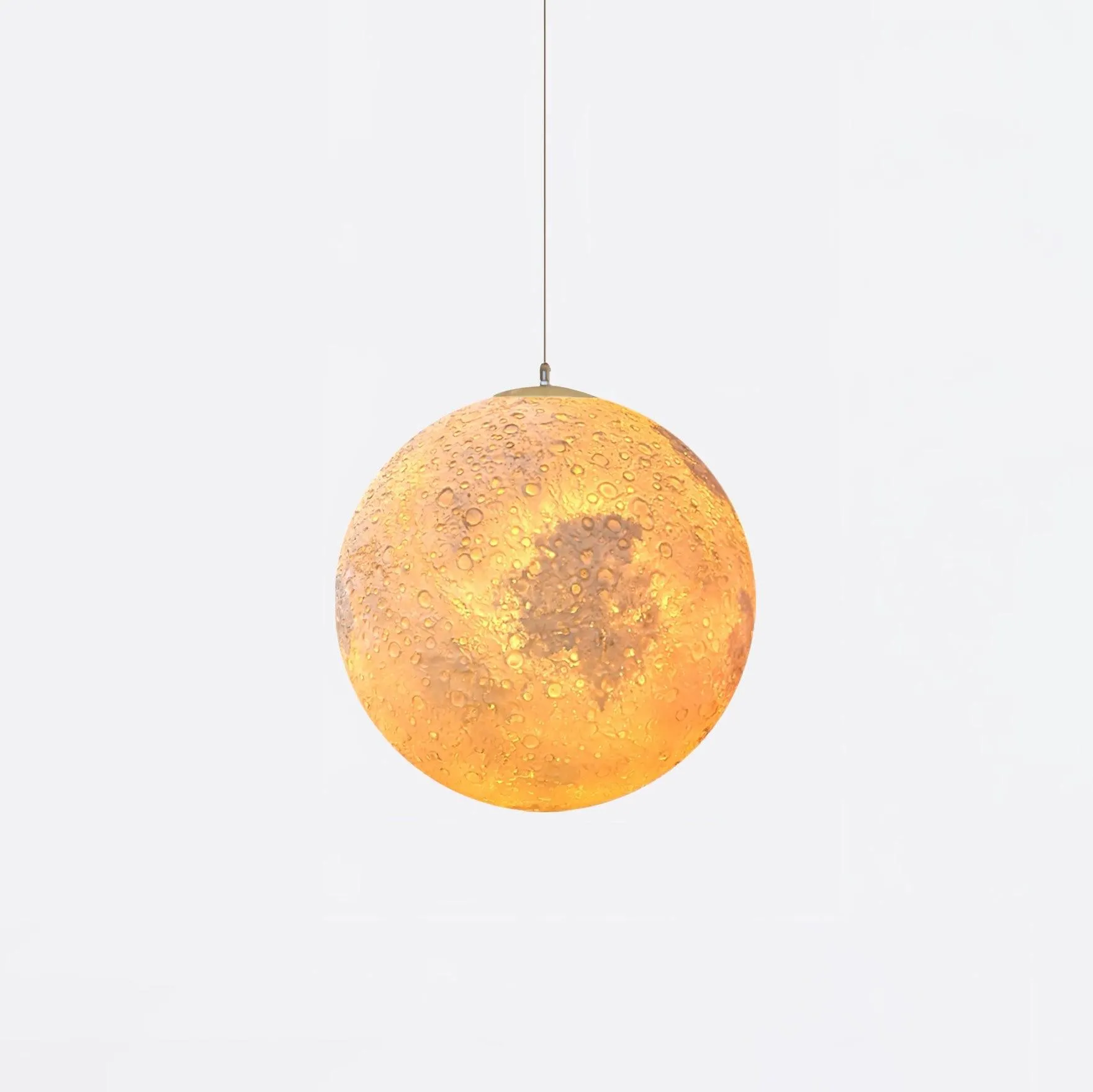 Planetary White Moon Chandelier Suitable For Living Room KL202