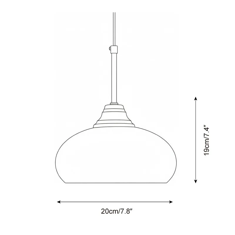 Vanilla Pendant Lamp D238