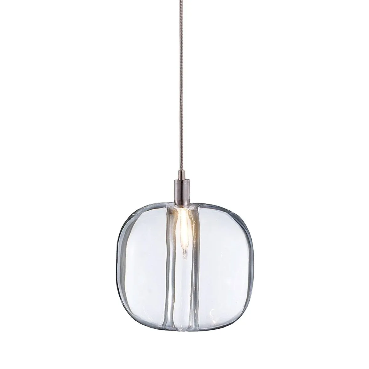 Spherical Glass Shade Chandelier