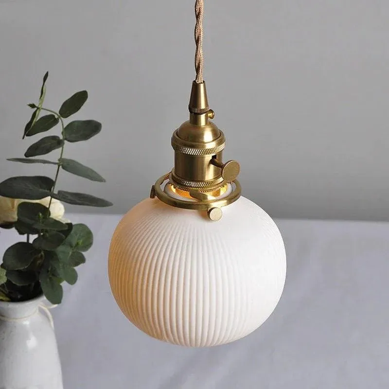 Sjöborre art deco pendant light