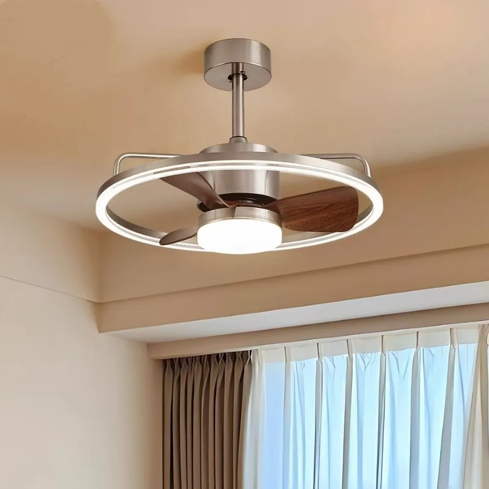Vintage Bauhaus LED Silent Fan Ceiling Light KL943