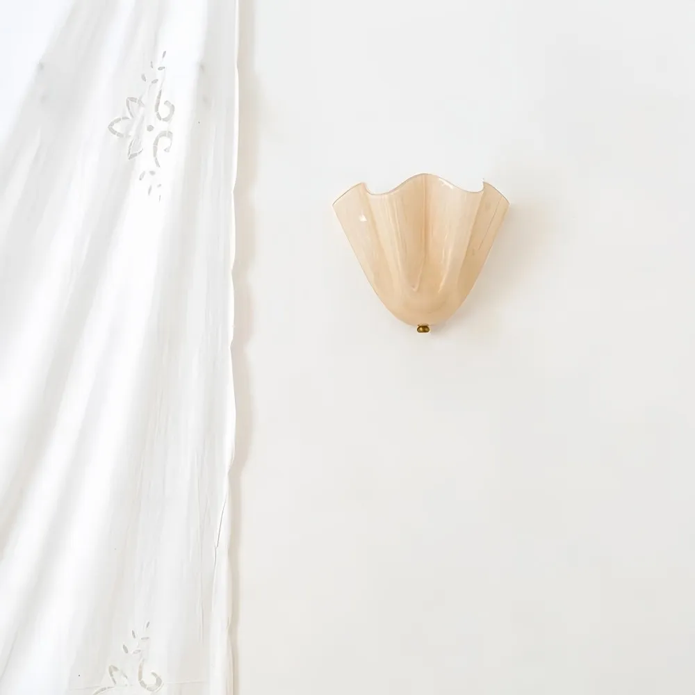 Vera Glass Wall Lamp - Vintage Accent Sconce for Bedroom and Living Space KL881