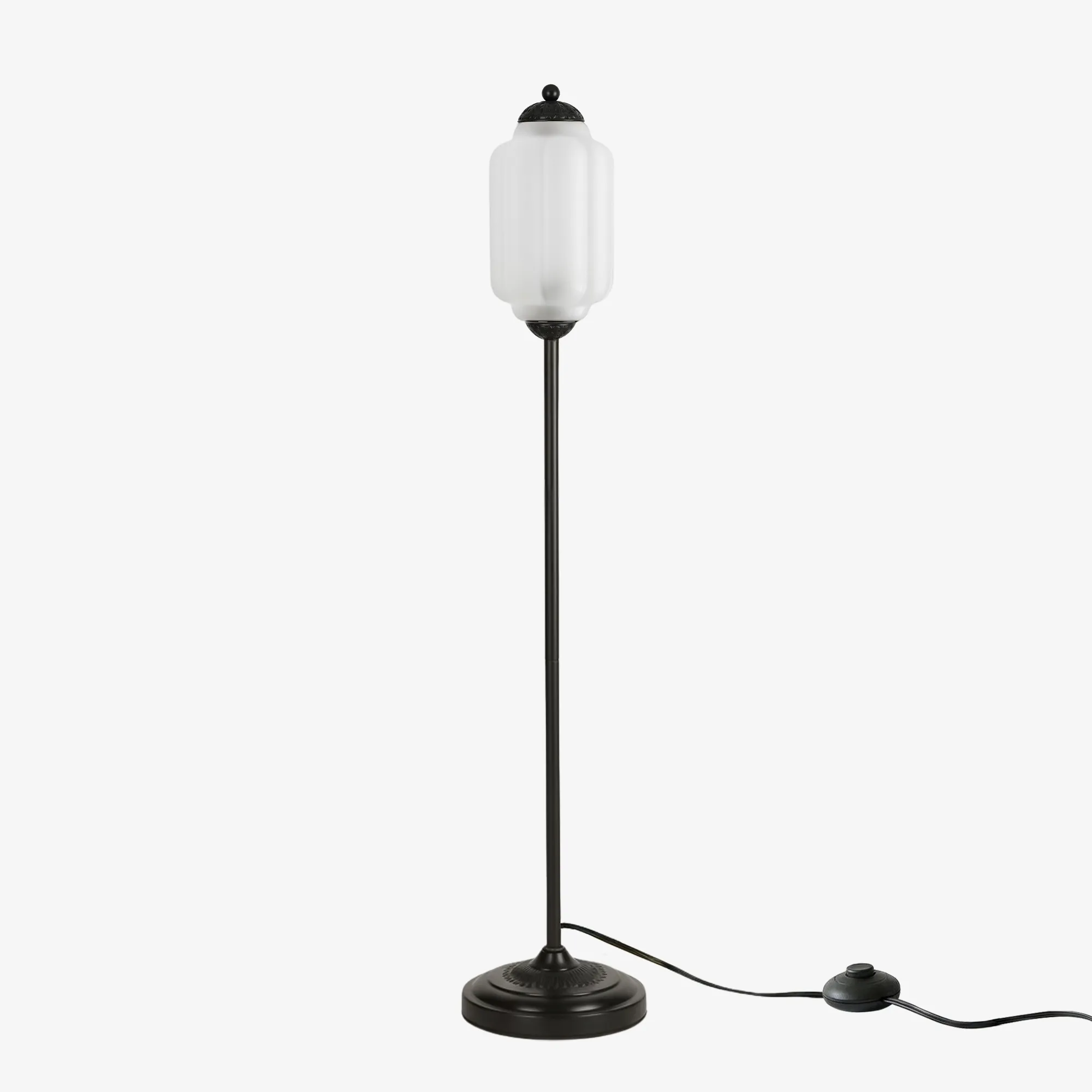 Eloise Artistic Textured Glass Floor Lamp - Elegant Lighting for Bedroom or Interior Space KL2330