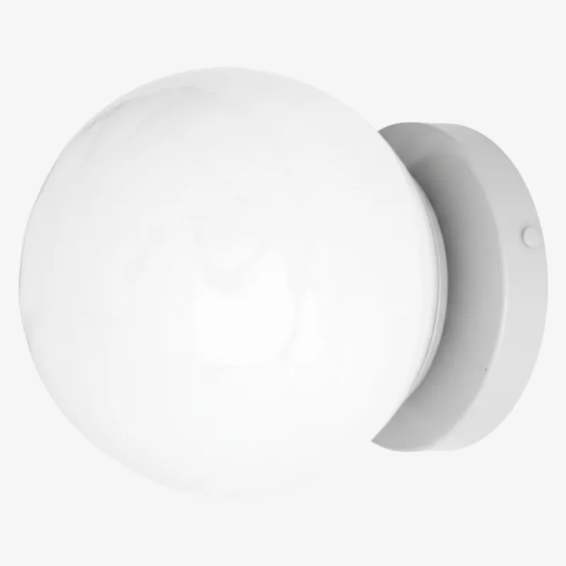 Glorica Glass Globe Wall Sconce - Multi-Color Modern Minimalist Light KL1495