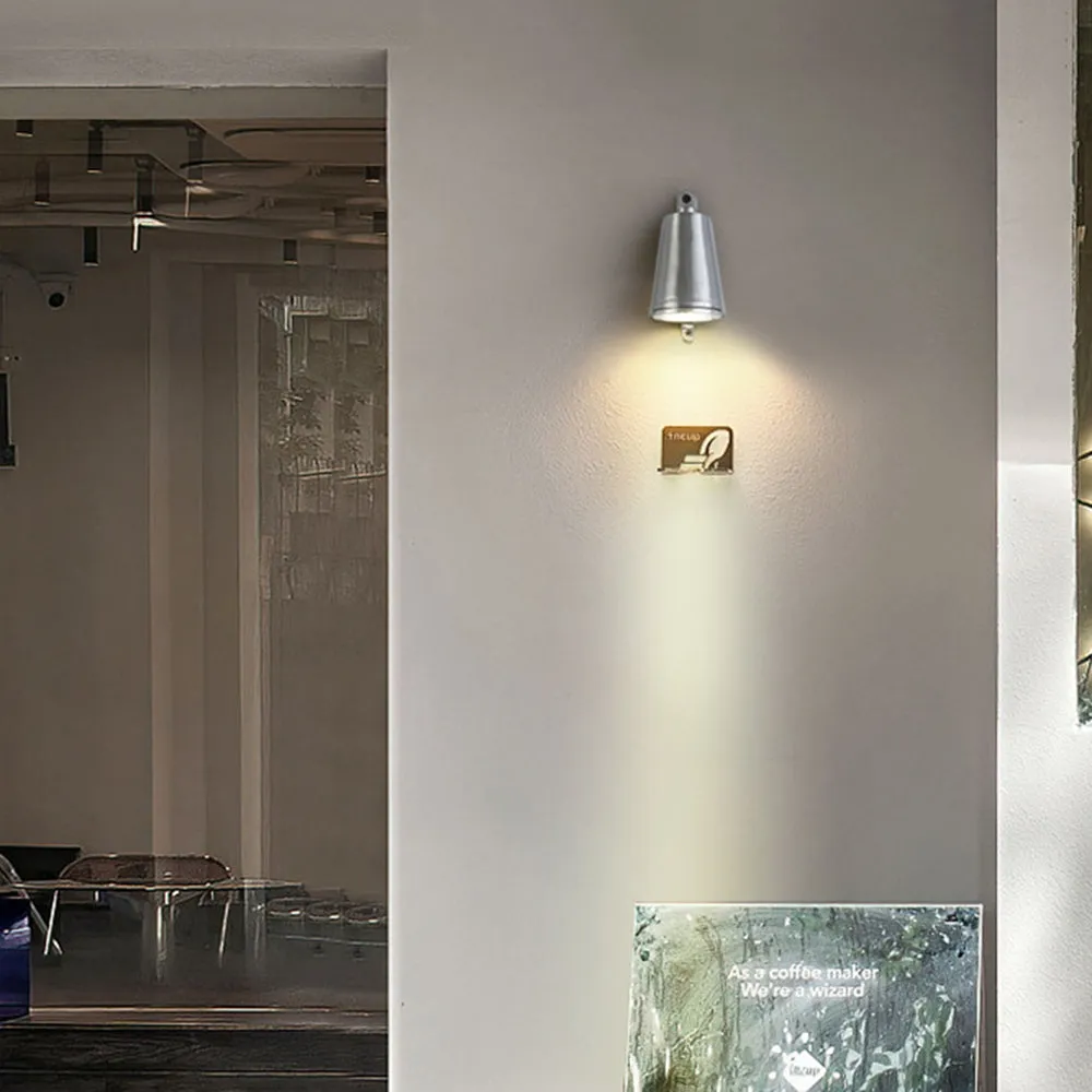 Industrial Metal Bell-Shaped IP65 Waterproof Outdoor Wall Light D876