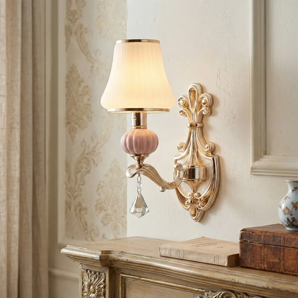 Sylvion Artistic Minimalist Wall Lamp - Sculptural Bedroom and Restaurant Wall Sconce Lighting KL2281
