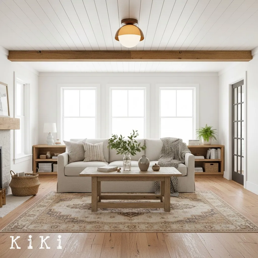 Afterglow Sculptural Ceiling Light - Vintage Style Lighting for Entryway and Hallway KL2051