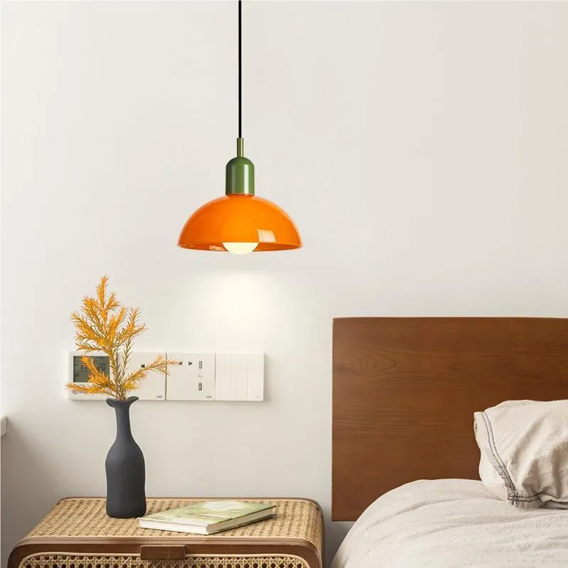 Bauhaus Design Stained Glass Pendant Light KL10