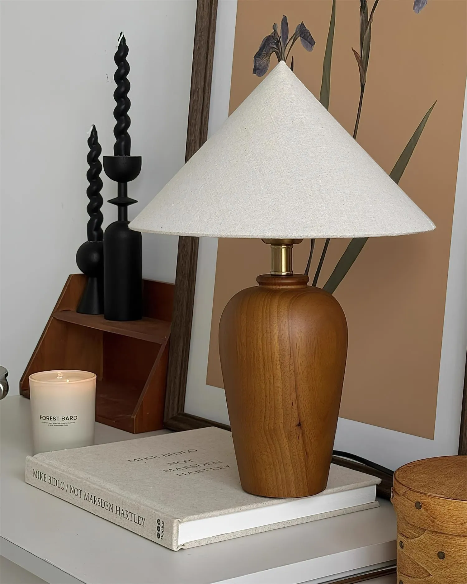 Brayden Wood Table Lamp D29