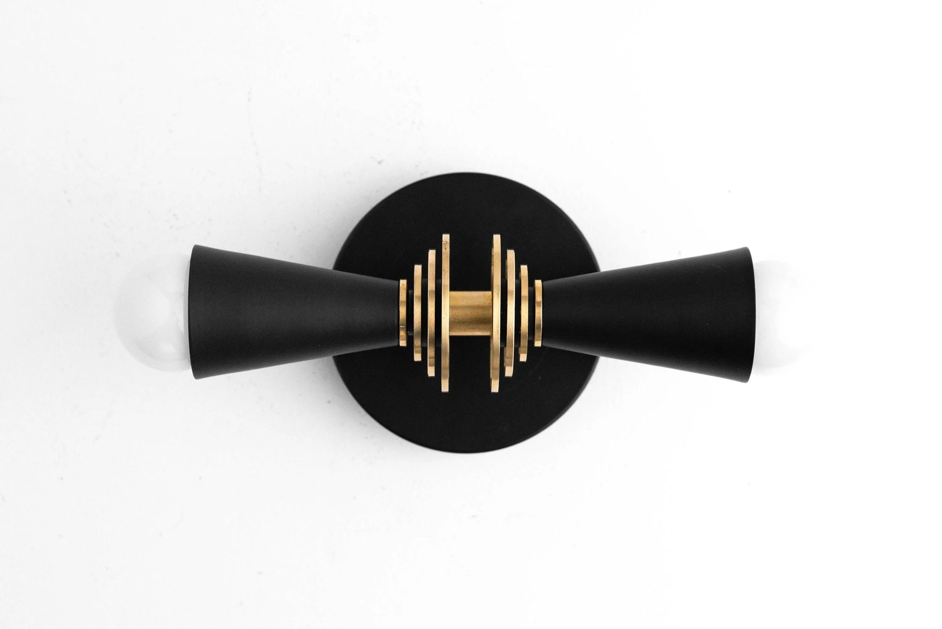 Pyralis Cone Art Deco Wall Light - Multi-Directional Sconce for Vanity or Wall KL1463