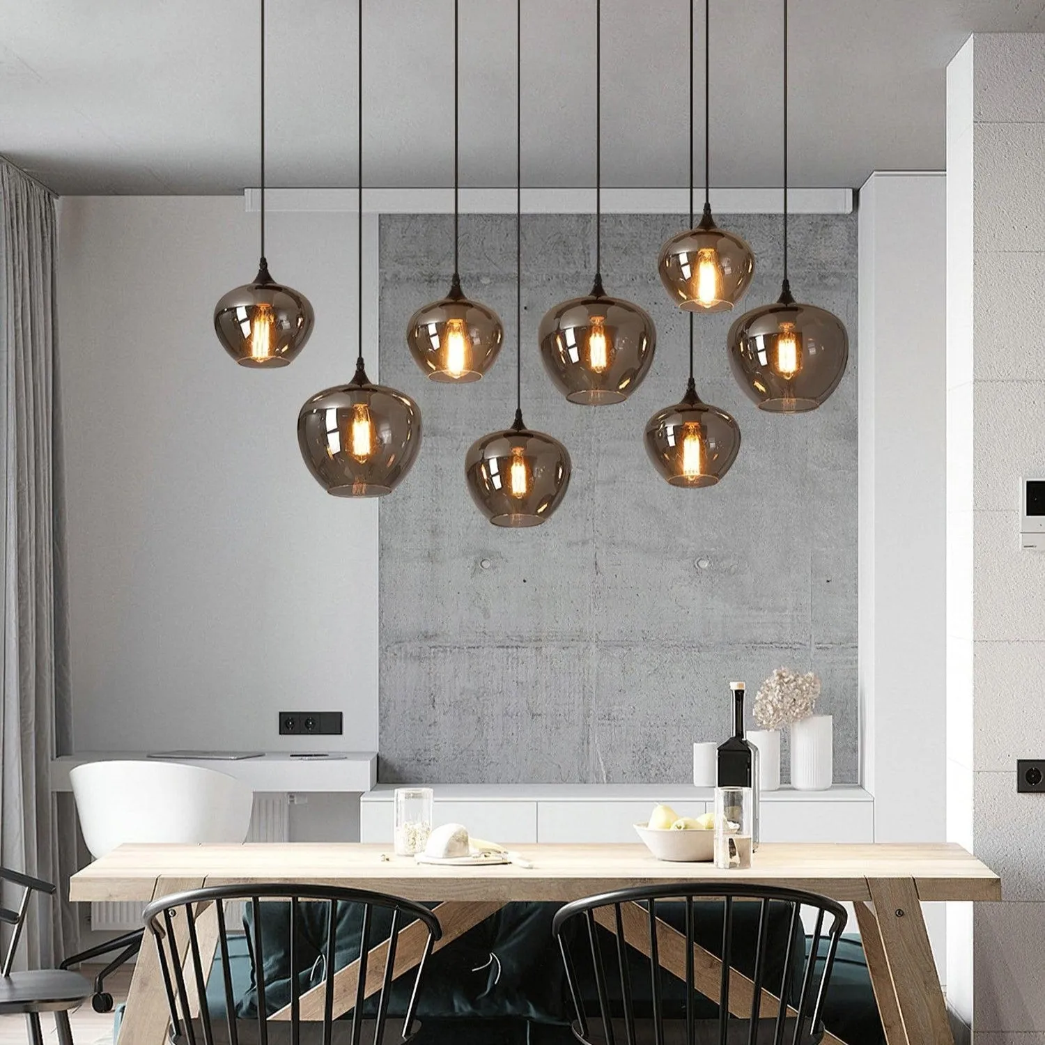 Bottle Pendant Light D363