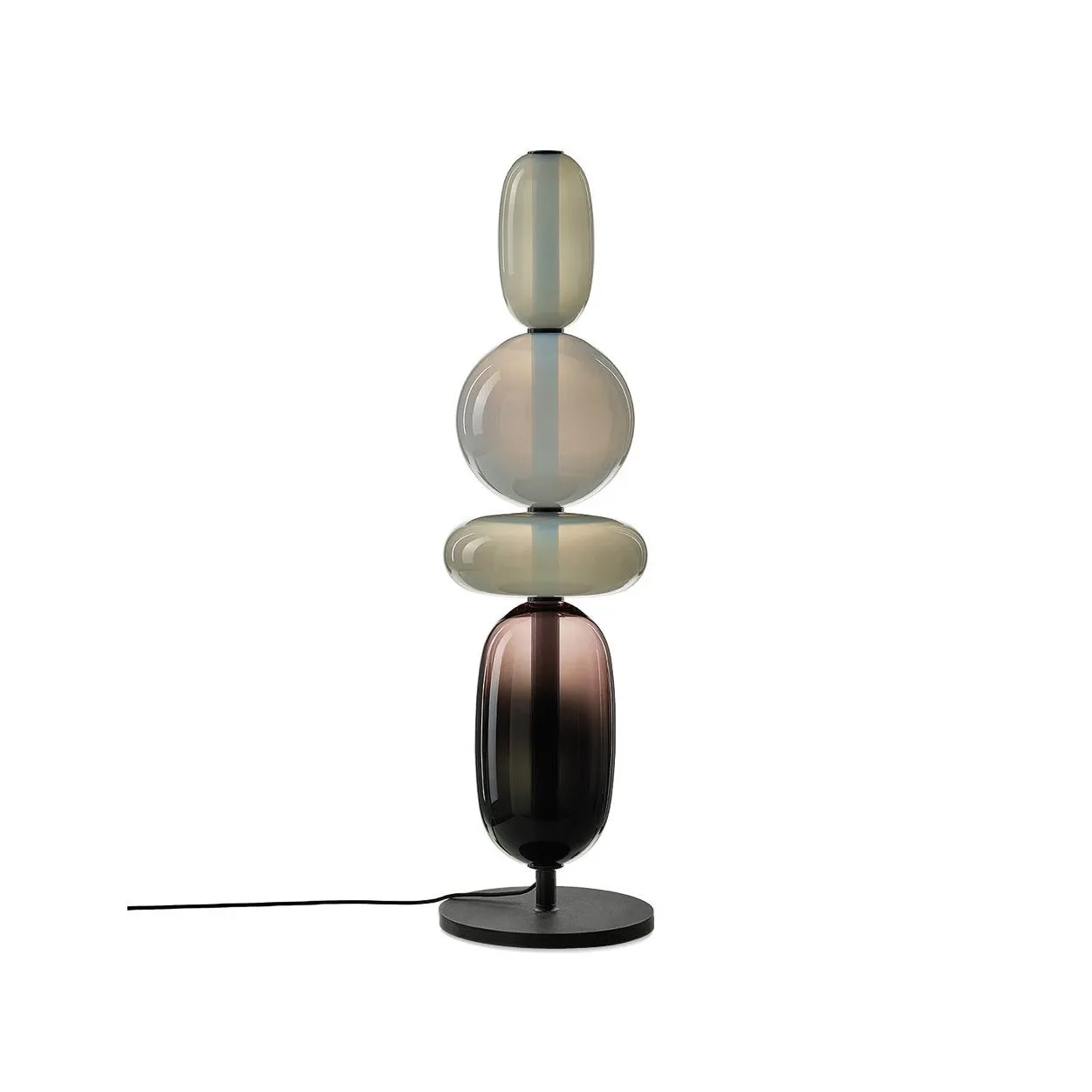 Nordic Minimalist Creative Luxury Gourd Glass Table Lamp KL278