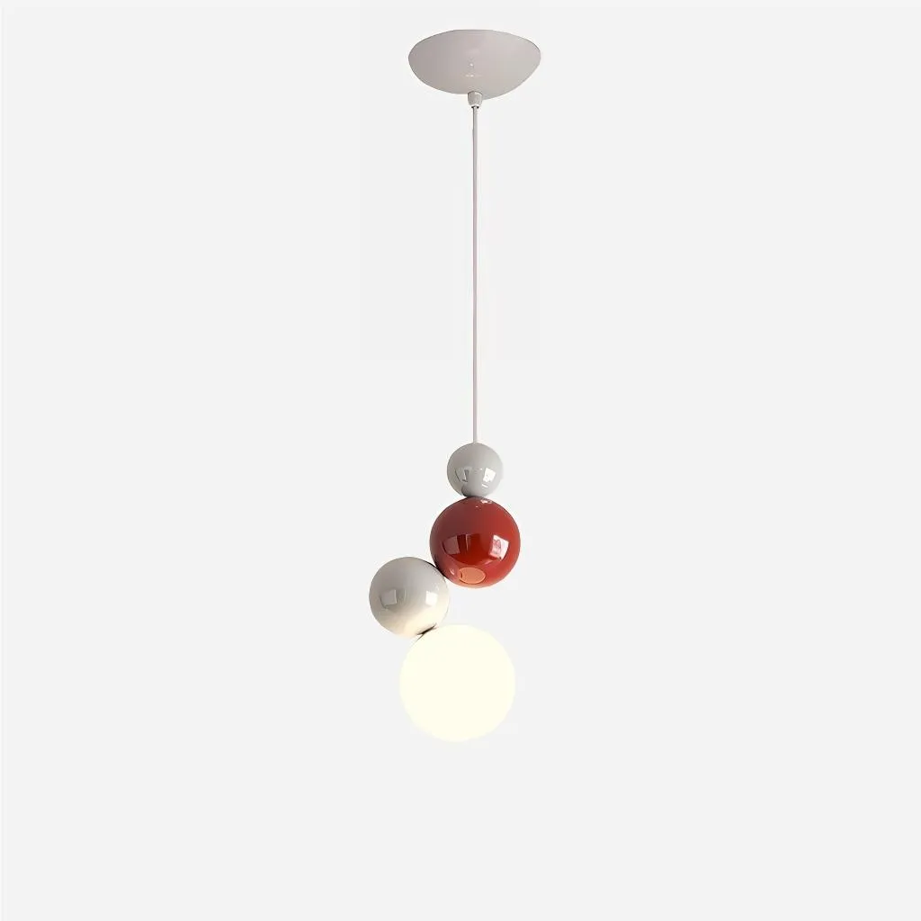 Cream Style Globe Bubble Pendant Light KL133