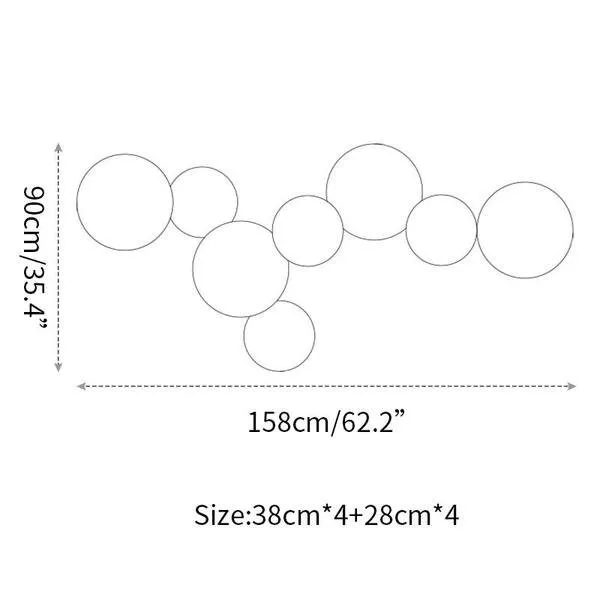 PUCK WALL ART | Fluorescent wall light