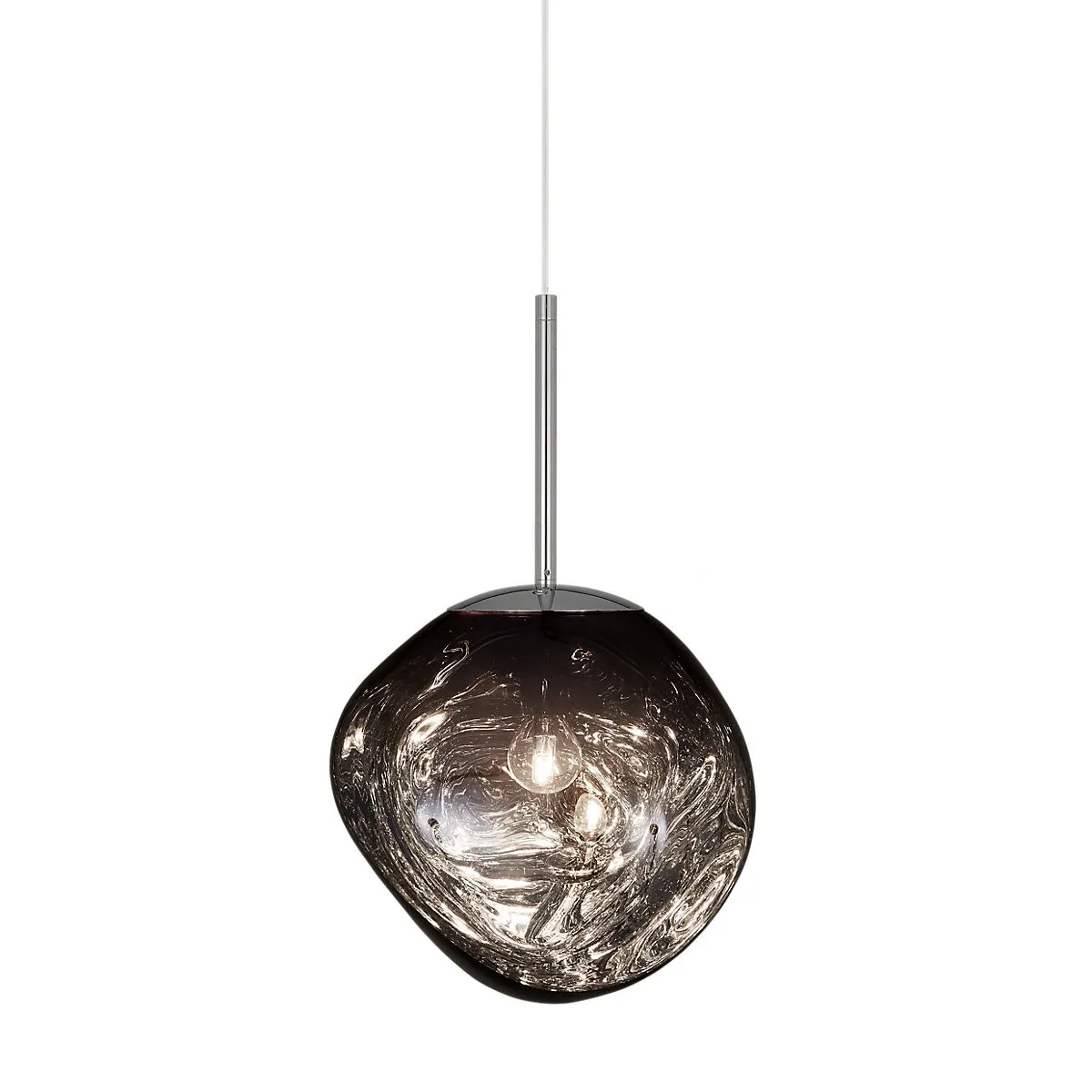 Modern Melt Pendant Light - Fluid Shape Acrylic Pendant Light for Kitchen