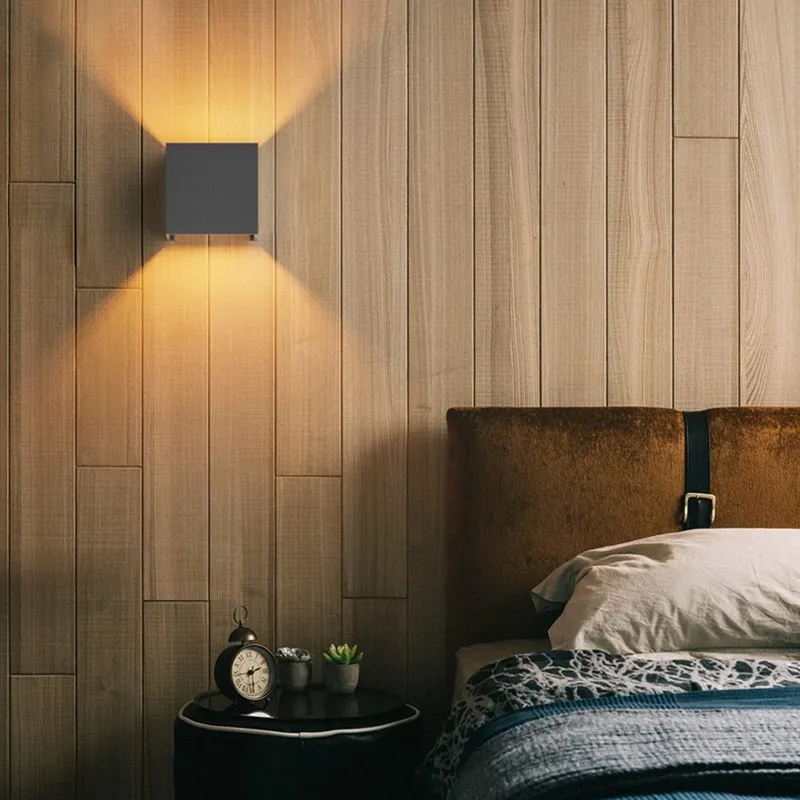 Cube LED Wall Light