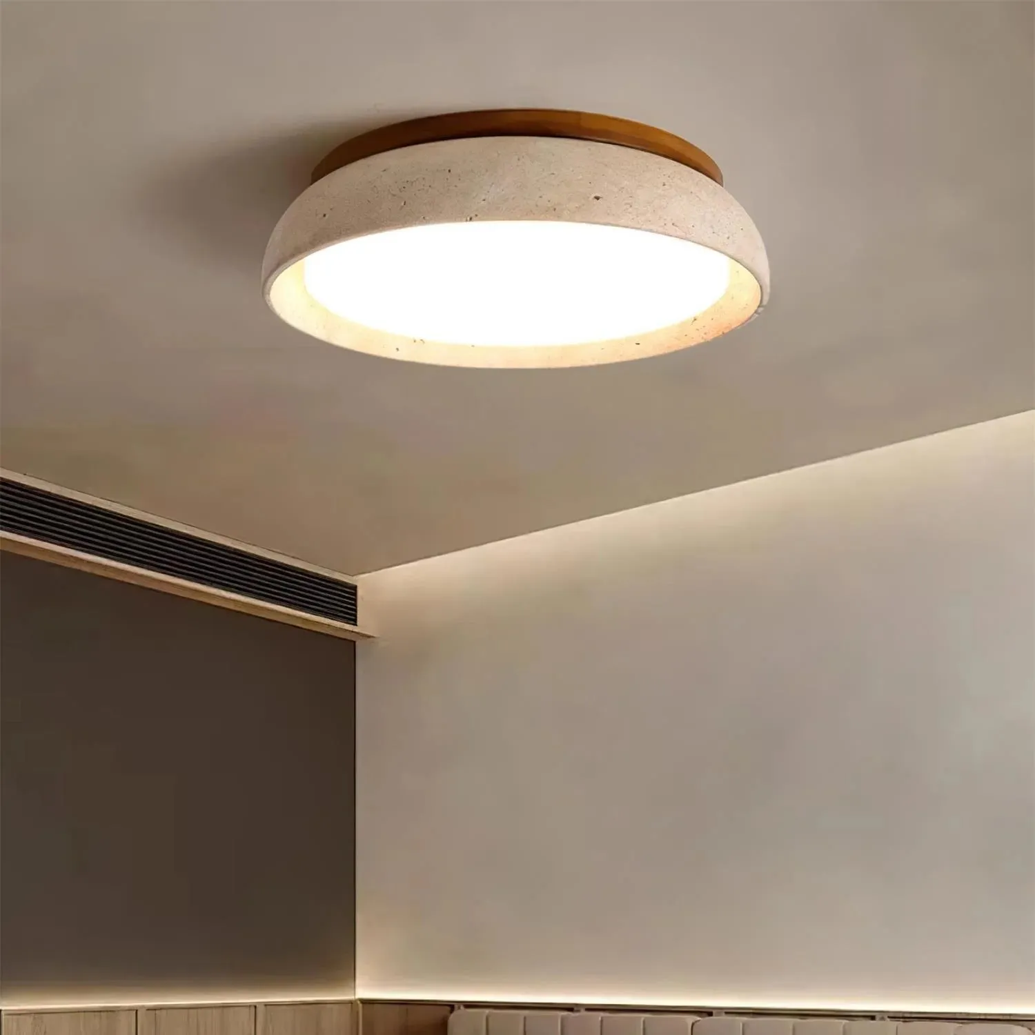 Modern Scandinavian Travertine Ceiling Light KL1556